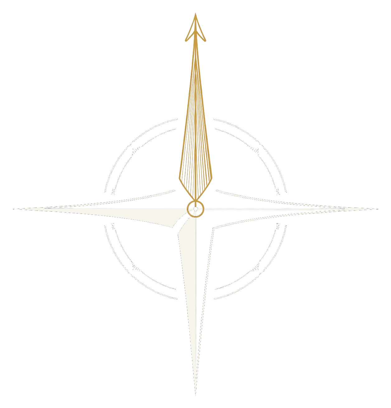 True North Scales compass mark